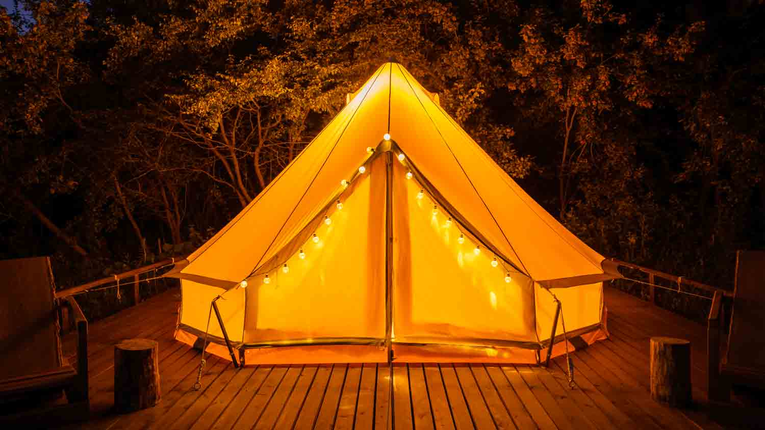 tentes times Very large prospector style bell tent 5M – 40celsius
