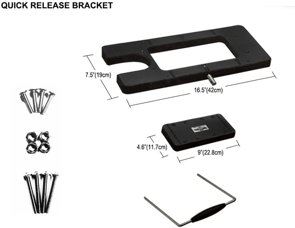 quick release bracket haswing cayman b 40clelsius